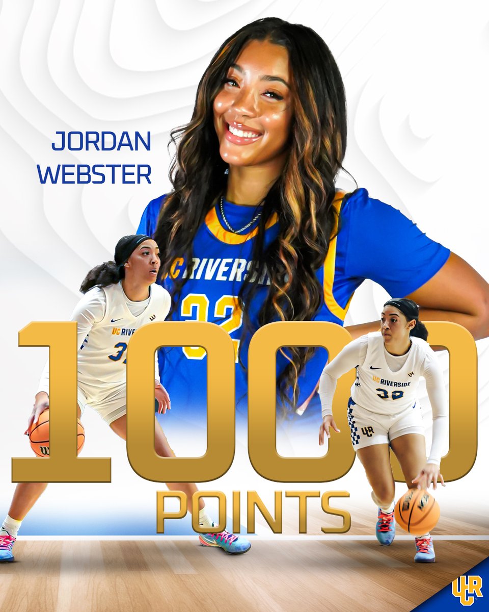 WELCOME TO THE 1,000-POINT CLUB, JORDAN WEBSTER!!!

#GoHighlanders