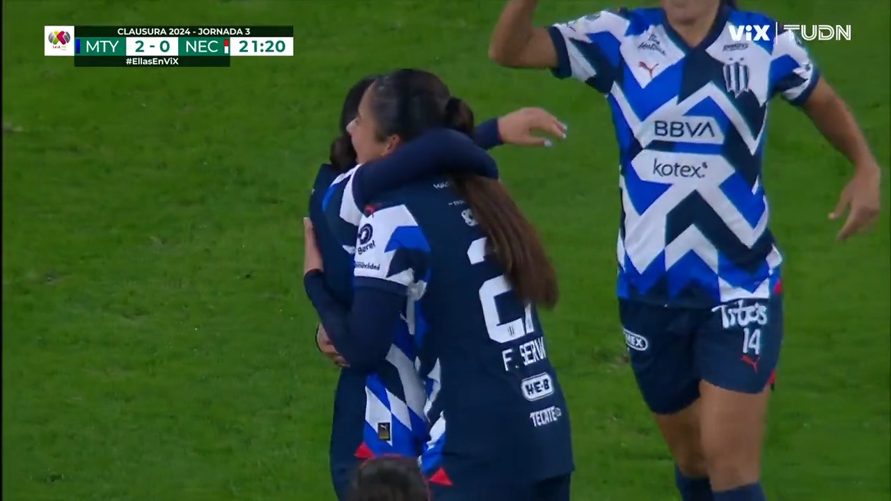 ¡Los goles de @nicolepj08 siempre son 🤩!