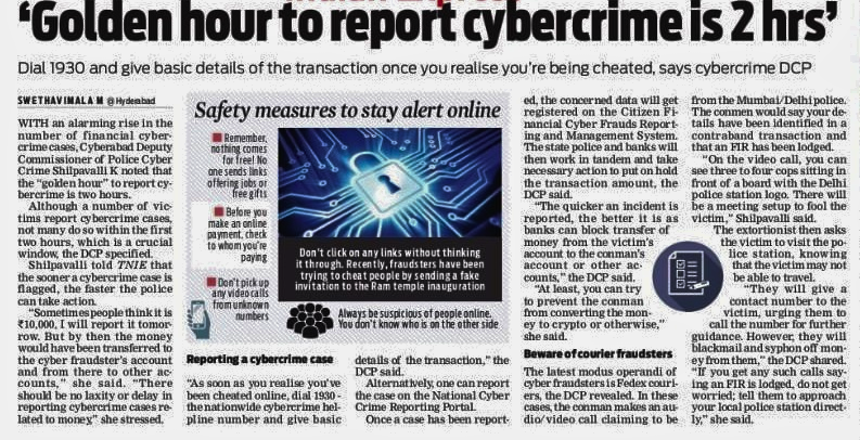 #Report the #CyberCrimes as soon as possible...
#BeCautious #BeSafe