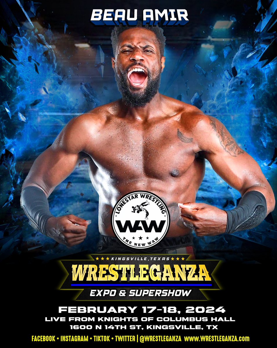 Representing <a href="/WAWIsWaco/">LonestarWrestlingWAW</a> , the Baddest, <a href="/Beauxamir/">FACE OF FEAR BEAU AMIR</a>!