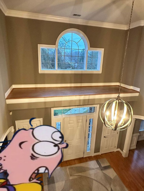 RiseFallNickBck's tweet photo. "WHAT HAPPENED TO THE STAIRS??" https://t.co/NRvK3O9mpr