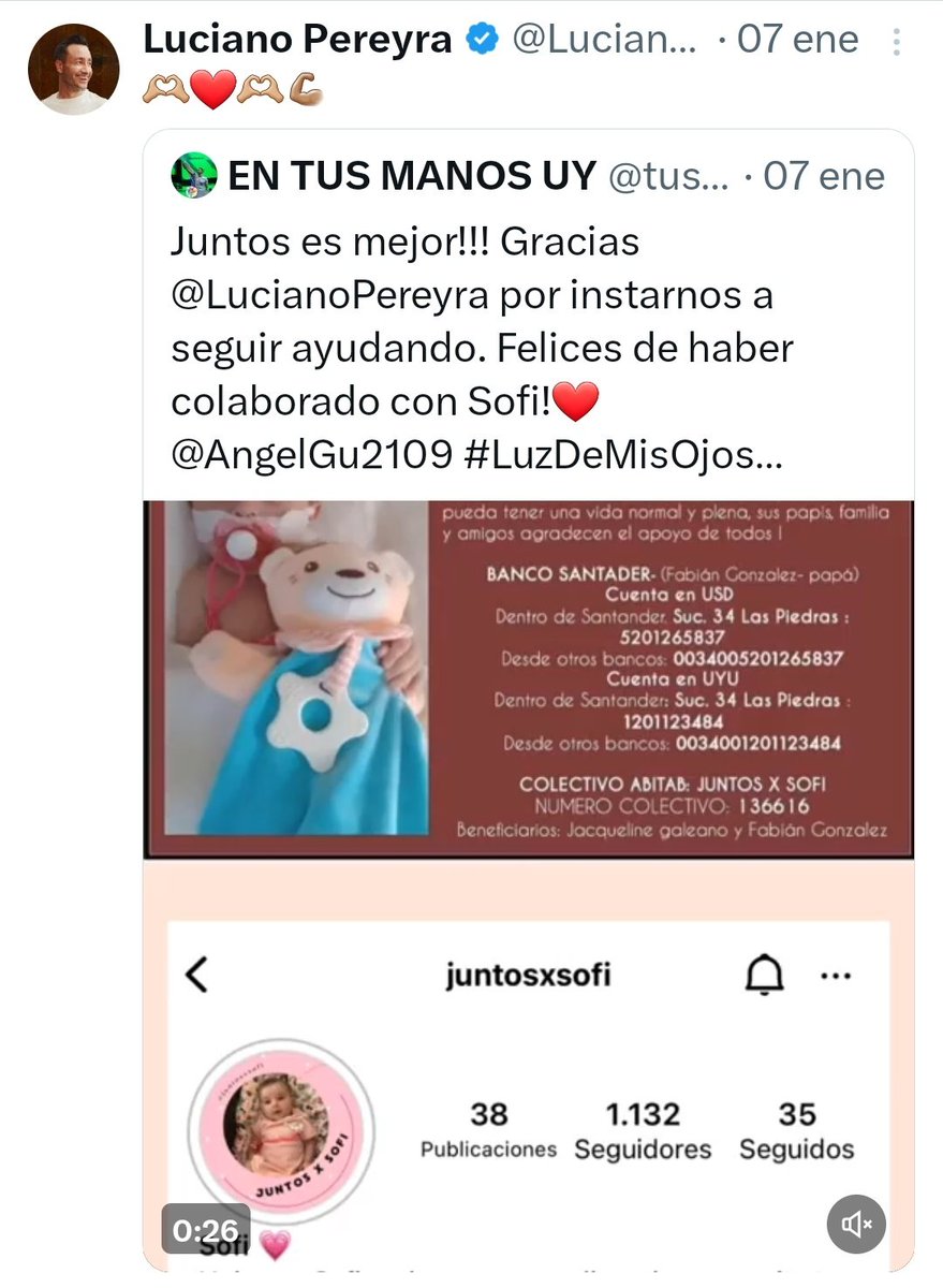 EN TUS MANOS UY tweet media