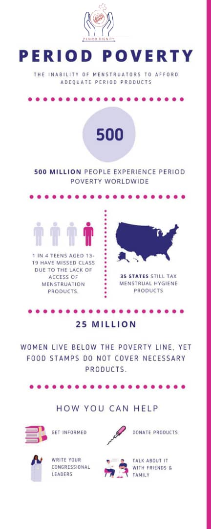 perioddignty's tweet photo. Period poverty is a global community health dilemma that has long been overlooked. It describe the insufficient access to menstrual products, education and sanitation facilities. It has effect like health, education and economic effects. Let's fight this dilemma
#EndPeriodPoverty https://t.co/p7dwr2jJDp