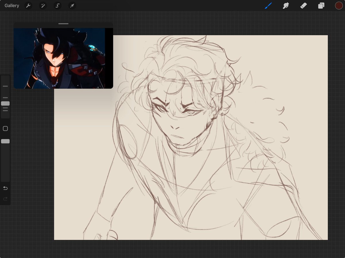 aether3572's tweet photo. New wip after not posting for a year 
#wipart #Wriothesley #Genshinfanart https://t.co/5lFM489Pjd