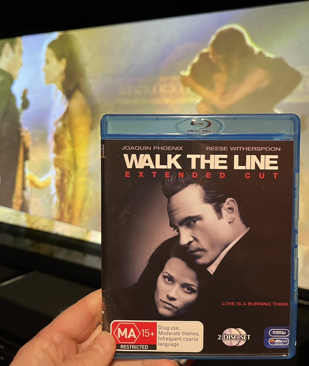 Tonight's watch the life of “Man in black” Johnny Cash with the James  Mangold adaptation “Walk the Line” Oscar winning 🏆 performance by Reese  Witherspoon as June Carter \u0026 an nomination for, image size:1013x1200