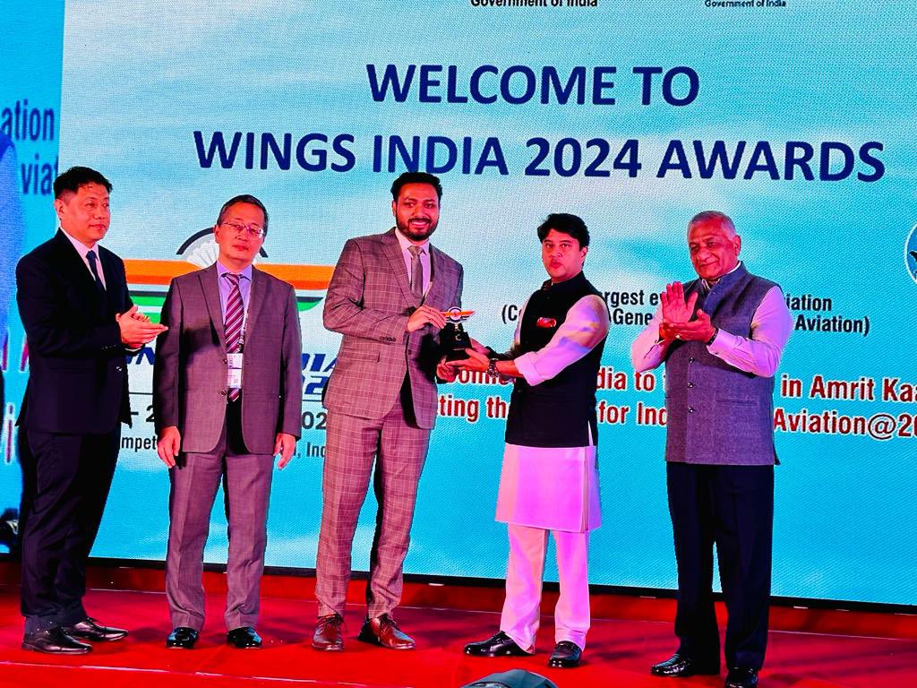 SP Goyal (@spgoyal) on Twitter photo Delighted to share that Uttar Pradesh has received the award for Champion State in Civil Aviation at the Wings India Summit 2024 organised by the Ministry of Civil Aviation, GoI. Delighted to share that Uttar Pradesh has received the award for Champion State in Civil Aviation at the Wings India Summit 2024 organised by the Ministry of Civil Aviation, GoI.