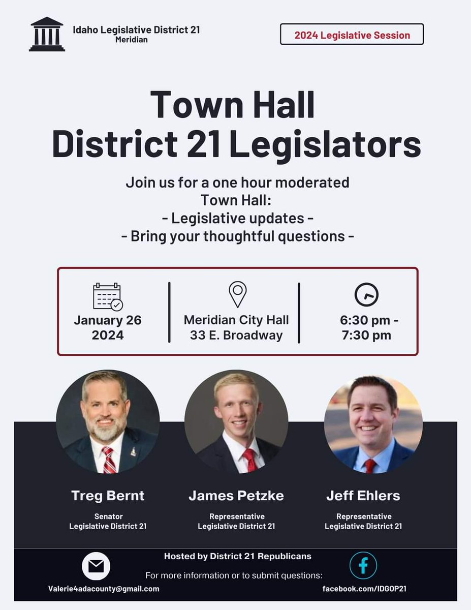 Meridian TownHall. #idpol #idleg