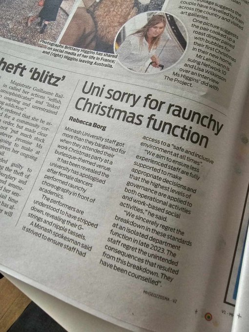 "It's so Wolf of Wall Street"  Did you see today's news about the Strip Show at a Uni Christmas party<a href="/tag/melbourne"class="tags"><span>#melbourne</span></a><a href="/tag/news"class="tags"><span>#news</span></a><a href="/tag/burlesque"class="tags"><span>#burlesque</span></a><a href="/tag/monashuni"class="tags"><span>#monashuni</span></a>