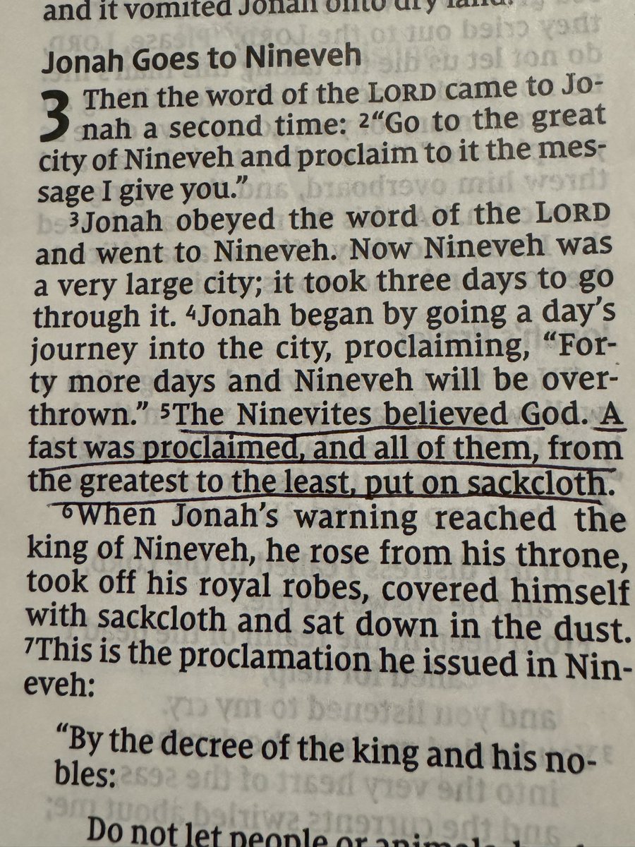 Remembering tonight one of the greatest revivals of all time happened in Nineveh (modern day Mosul, Iraq).

Leaving for that region in 48 hours. If God did it before, He can do it again.🙌🏽