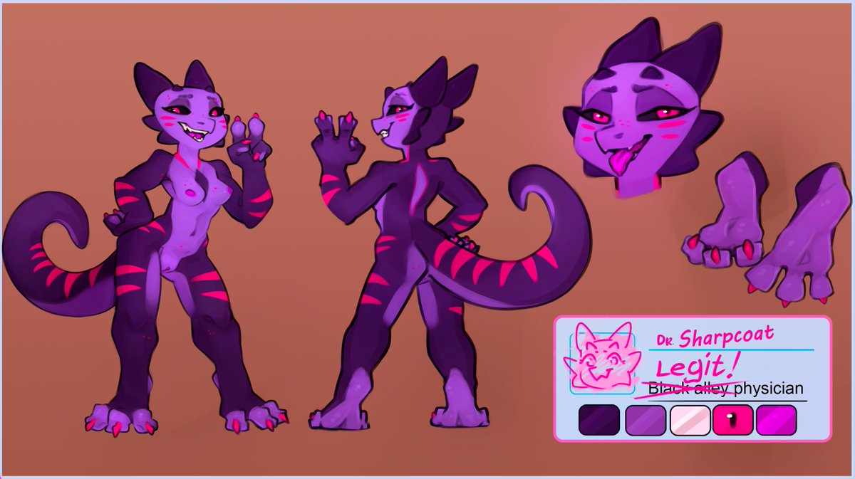 NSFW Ref Sheet
From the bodacious @/DerpyRider