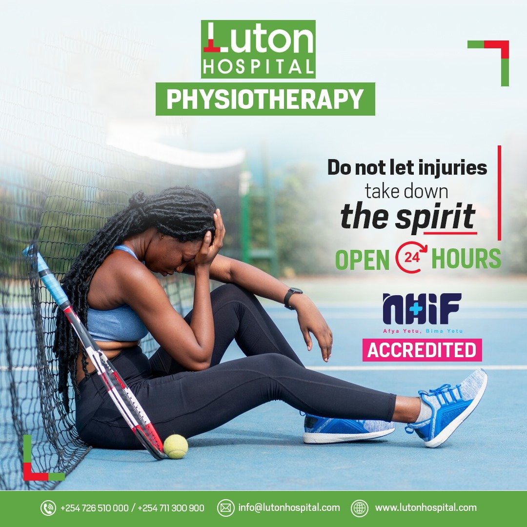 LutonHospital01's tweet photo. Do not let injuries take down the spirit.

Visit us today. We are located along Ngong Rd, China Centre Building.

Contact us:
+254 726510000/ 0711300900 https://t.co/nxz5ZeU6yQ