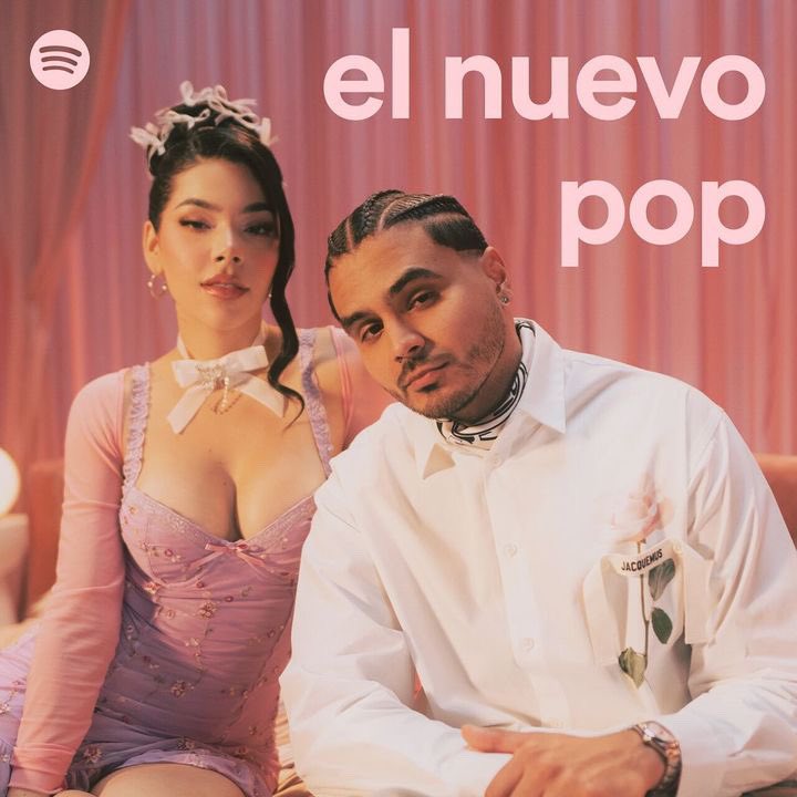 Kenia OS &amp; Álvaro Díaz son portada de ‘el nuevo pop’ con “Bobo” en Spotify.