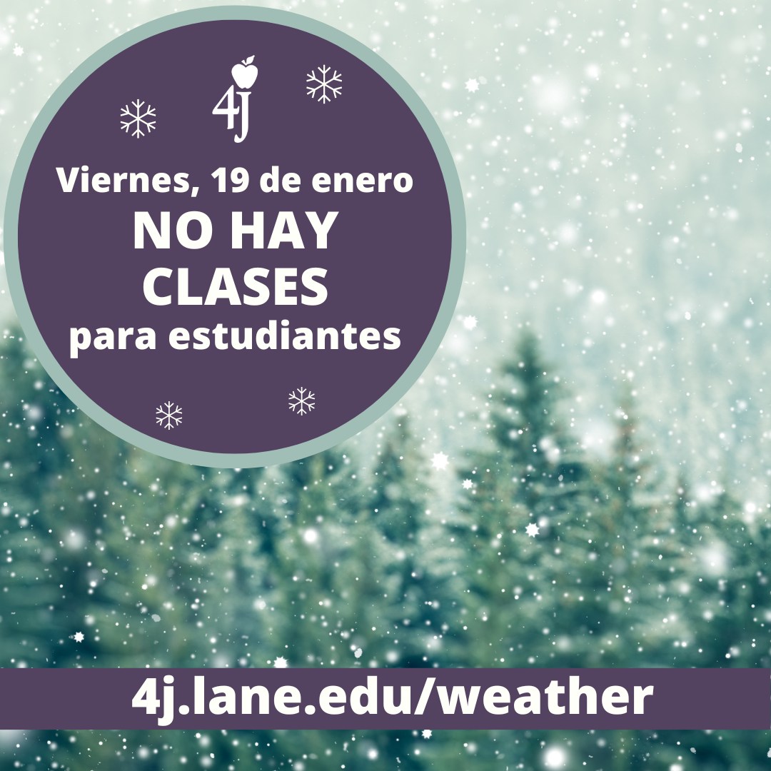 Friday, Jan. 19: No school for students 
All staff report to prepare for a smooth return to school on Monday, January 22.
Food boxes available to families starting at 11 am on Friday, while supplies last, at • Holt • Arts &amp; Technology Academy • Howard • Roosevelt schools