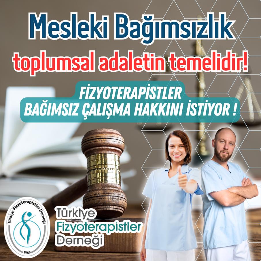 Anayasa’nın 48 ve 49. maddelerinde tanımlanan çalışma hak, özgürlüğümüz kısıtlanamaz. 
Bağımsız çalışmak mesleki bir haktır, engellenemez. #serbestcalismayonetmeligi
'nin yayınlanmasını istiyoruz.
 <a href="/saglikbakanligi/">T.C. Sağlık Bakanlığı</a> 
<a href="/drfahrettinkoca/">Dr. Fahrettin Koca</a> 
<a href="/drtolgatolunay/">Tolga TOLUNAY</a> 
<a href="/Akparti/">AK Parti</a>
