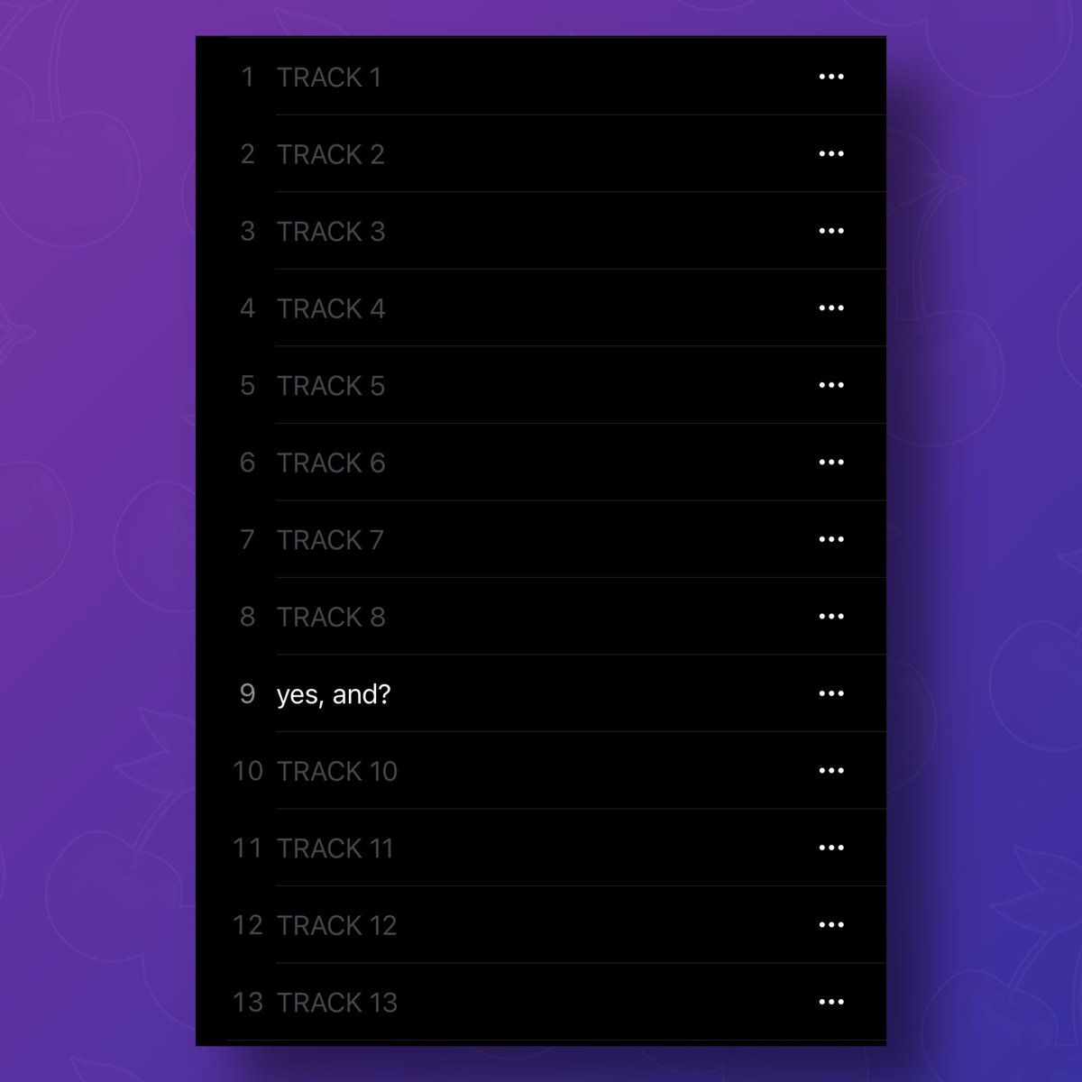 Ariana Grande’s new album ‘eternal sunshine’ will have 13 tracks, according to Apple Music.