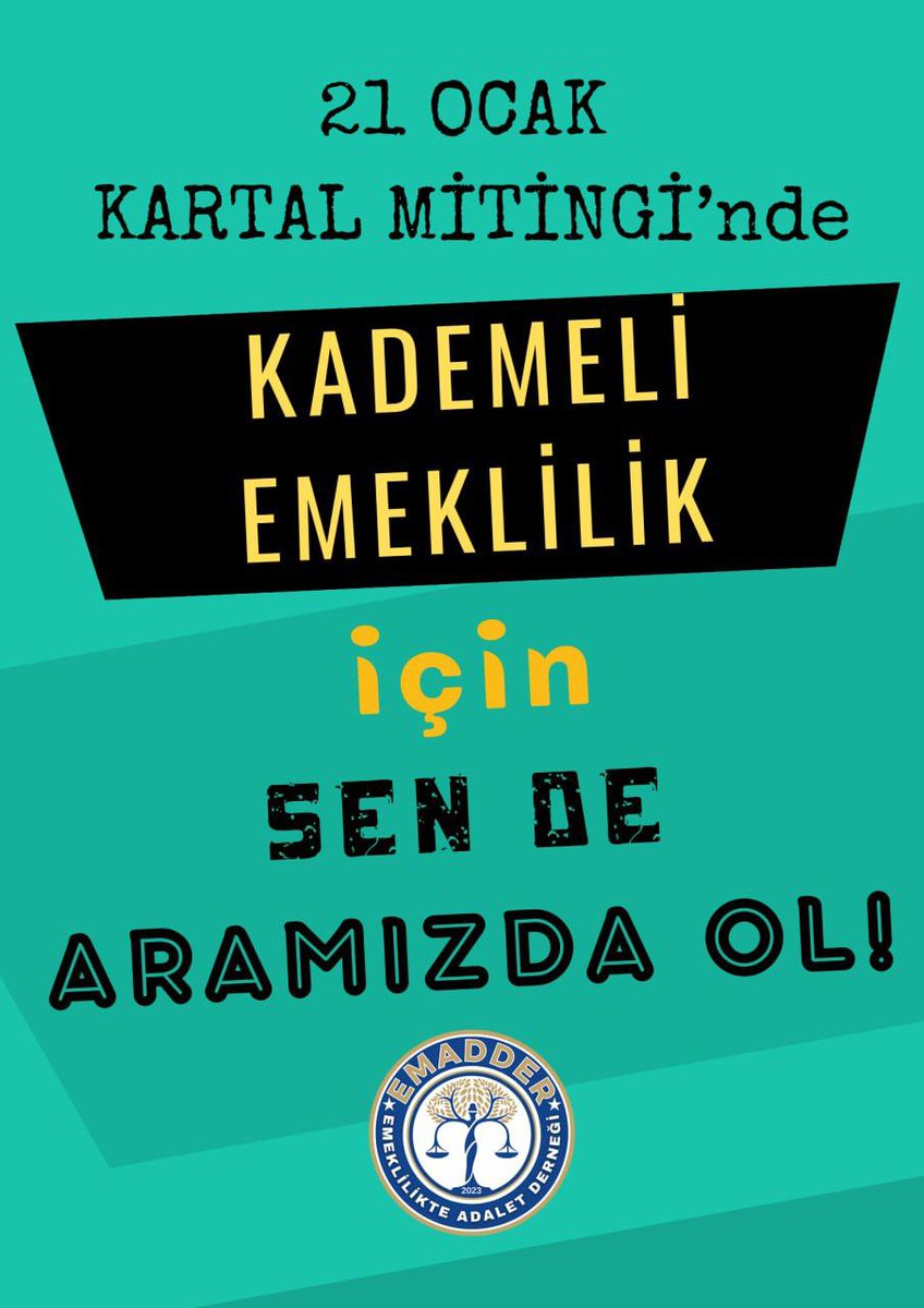 #KademeliEmeklilik #KademeAnayasalHakkımızdır #KademeYoksaOyYok