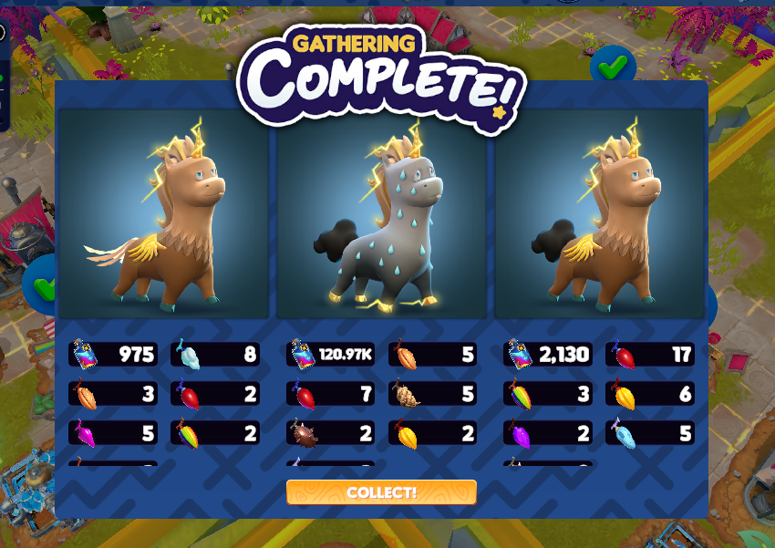 For those that don't understand ... <a href="/crypto_unicorns/">Crypto Unicorns</a> actually pays out to players with top builds with great prizes.  I'm not talking an NFT that you never heard about.  I'm talking $RBW and $UNIM.  In this example ... it's a straight $144 worth of tokens (if I cash out).  Boom!