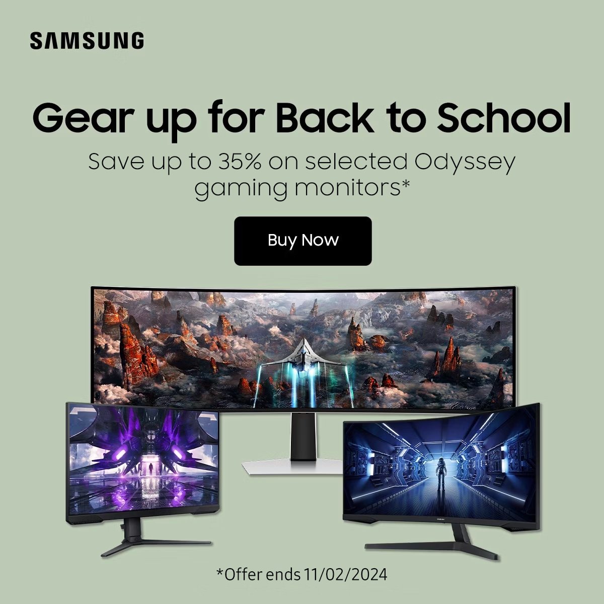 Save 35% on this Samsung gaming monitor right now