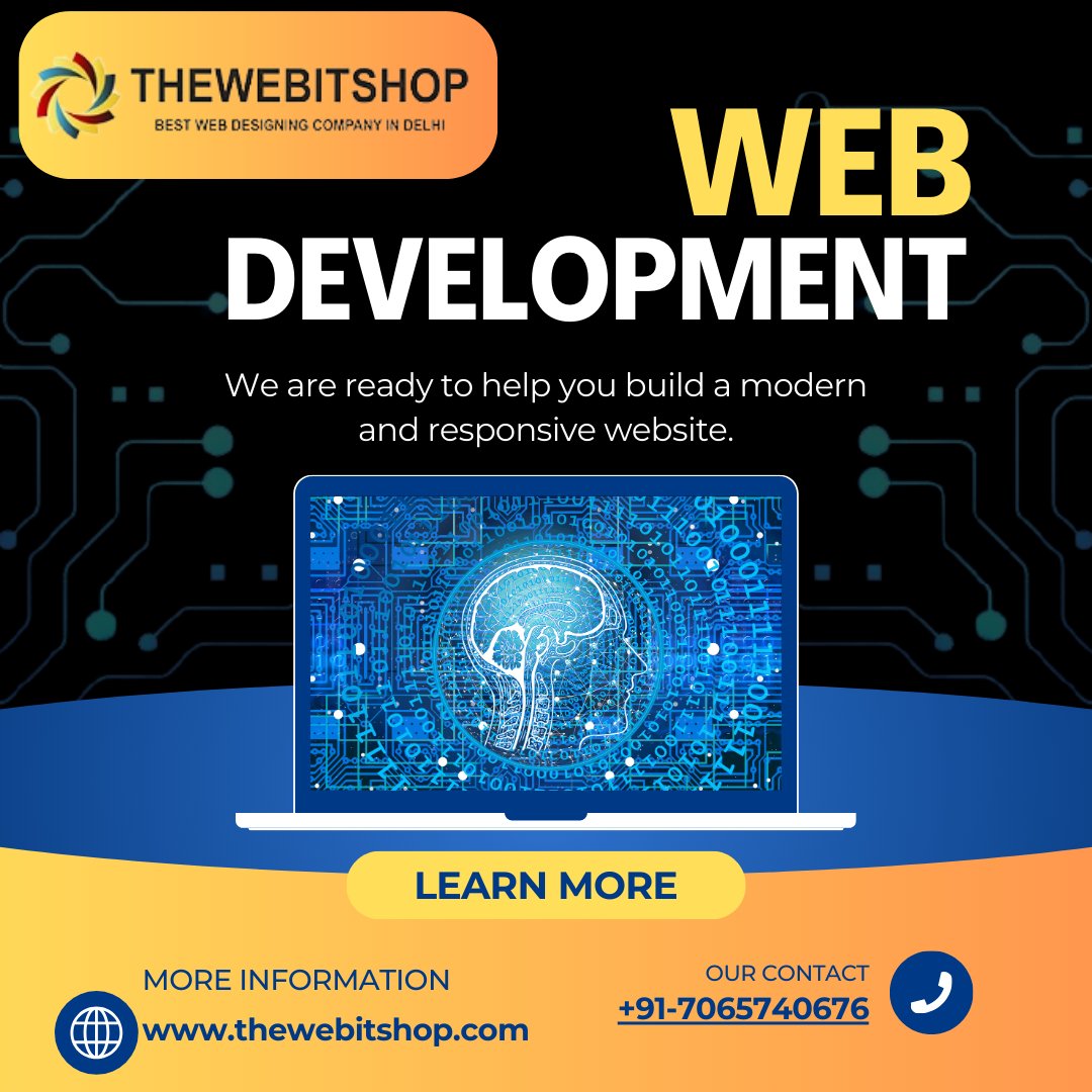 TheWebITShop's tweet image. 👉 Web Development Services
💰 Ask For Best Charges
📞 +91-7065740676/9582446383
.
🔘 The Web IT Shop is one of the professional #WebDevelopment company .
#dynamicwebdevelopment #thewebitshopofficial #SEO
#thewebitshop
📧 support@thewebitshop.com
🌐 thewebitshop.com/e-commerce-web…
