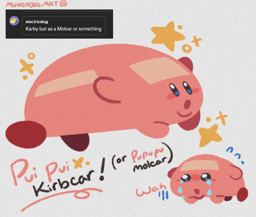 「Quick Kirby Tumblr requests #kirby」|Munchのイラスト