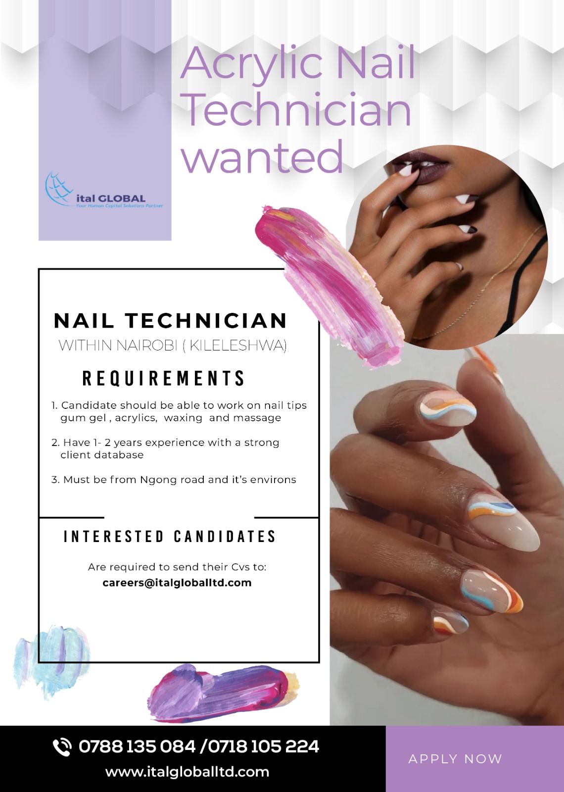 Nail technician Job and Salary in France - Jobs and Wages in France -  YouTube