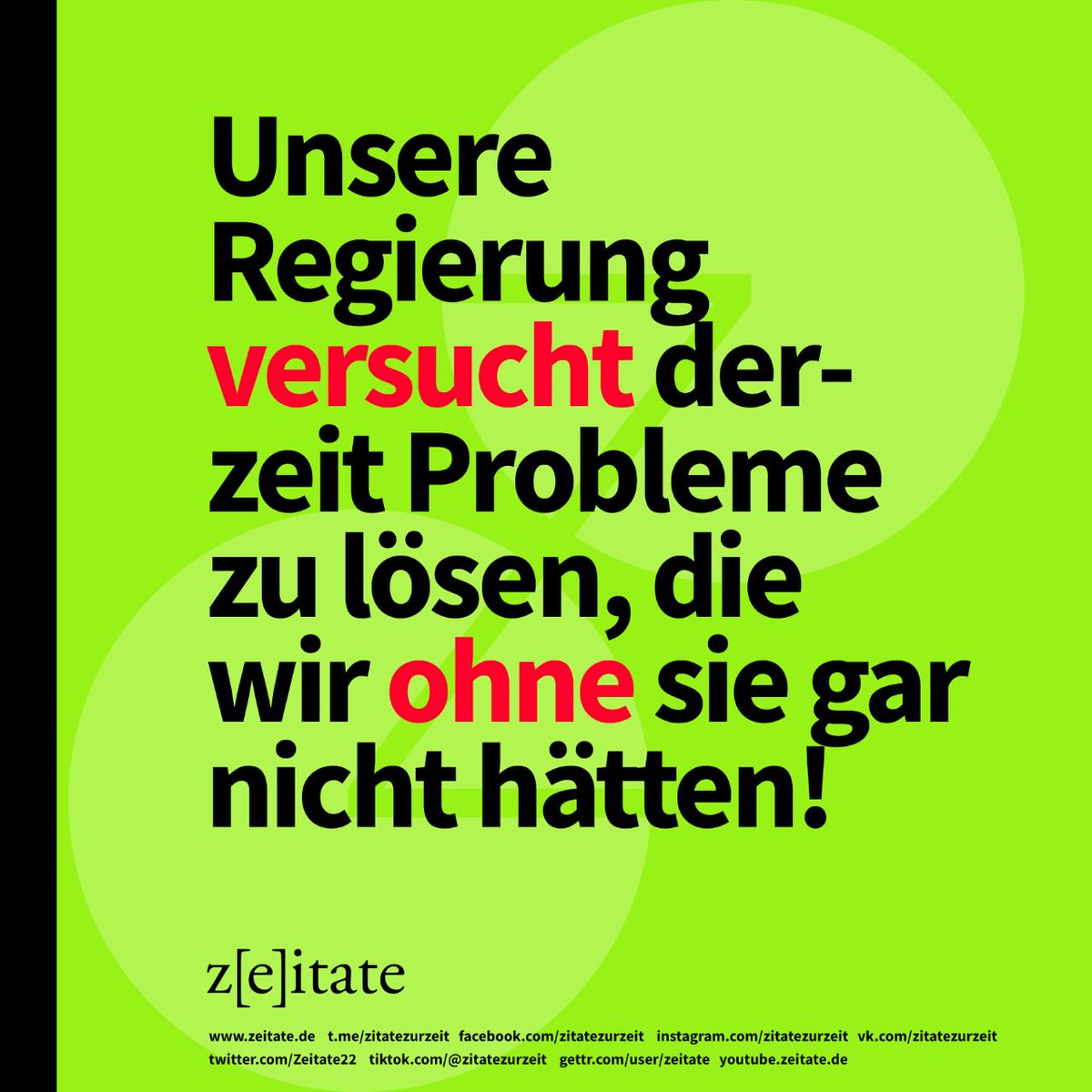 Zeitate22's tweet photo. #ampelmussweg #spd5 #fdp5 #grüne5 #regierungsunfähig
#NeuwahlenJetzt #unwuerdig #politik #zeitate https://t.co/sDUBF63DoP