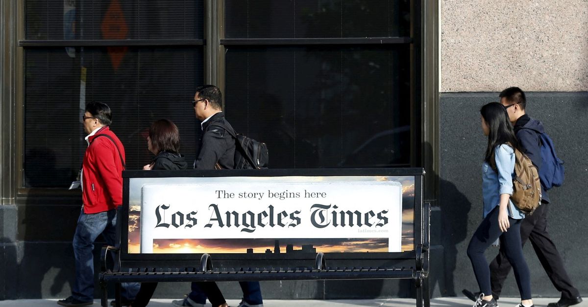 Los Angeles Times plans 'significant' layoffs, guild says reut.rs/47GHDpB