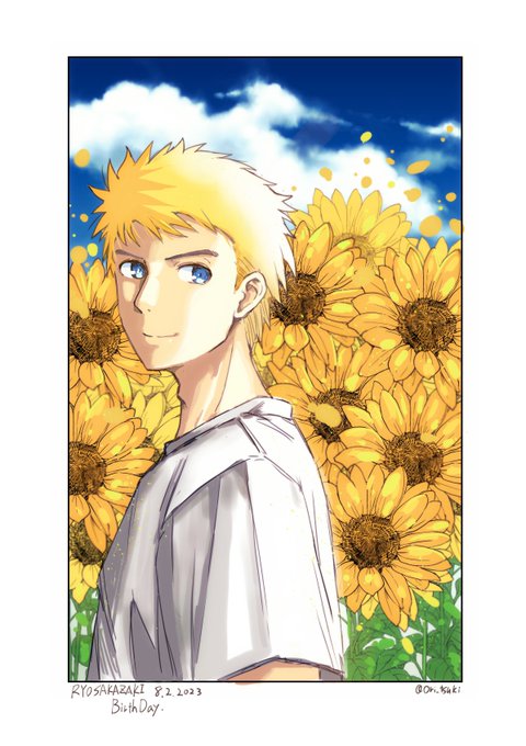 #見た人も無言でオレンジのものをあげる 