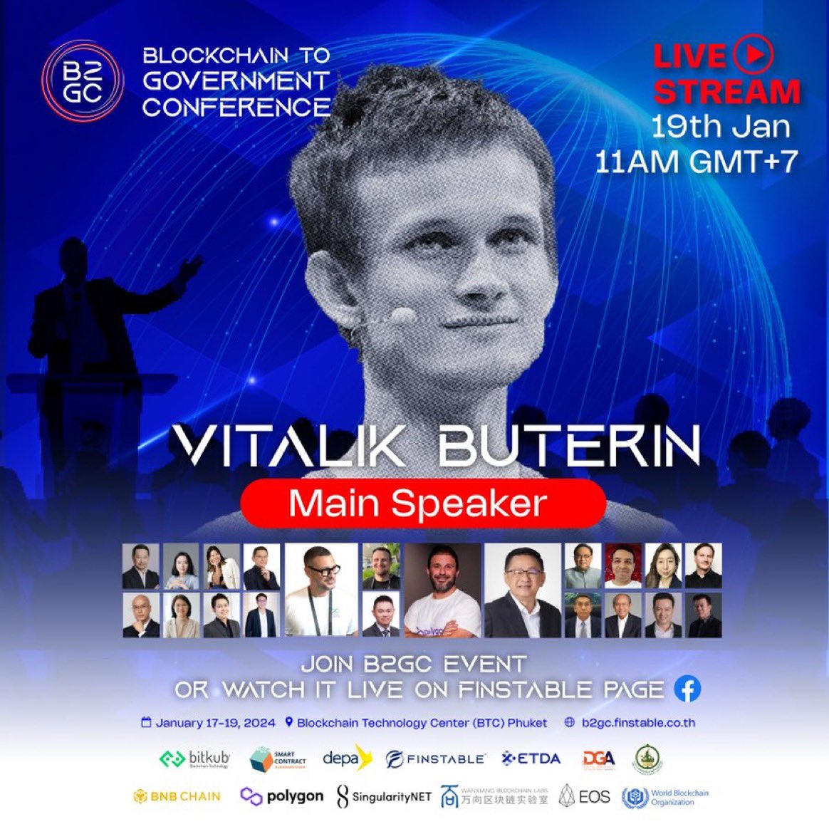 AIBOT_Ultra's tweet image. Thrilled to announce that AIBOT has been invited to take part in the prestigious B2GC event and had the privilege of participating in VitaliK's enlightening sharing session. Stay tuned for some groundbreaking developments! 🌟 #B2GC #VitaliK #AIInnovation