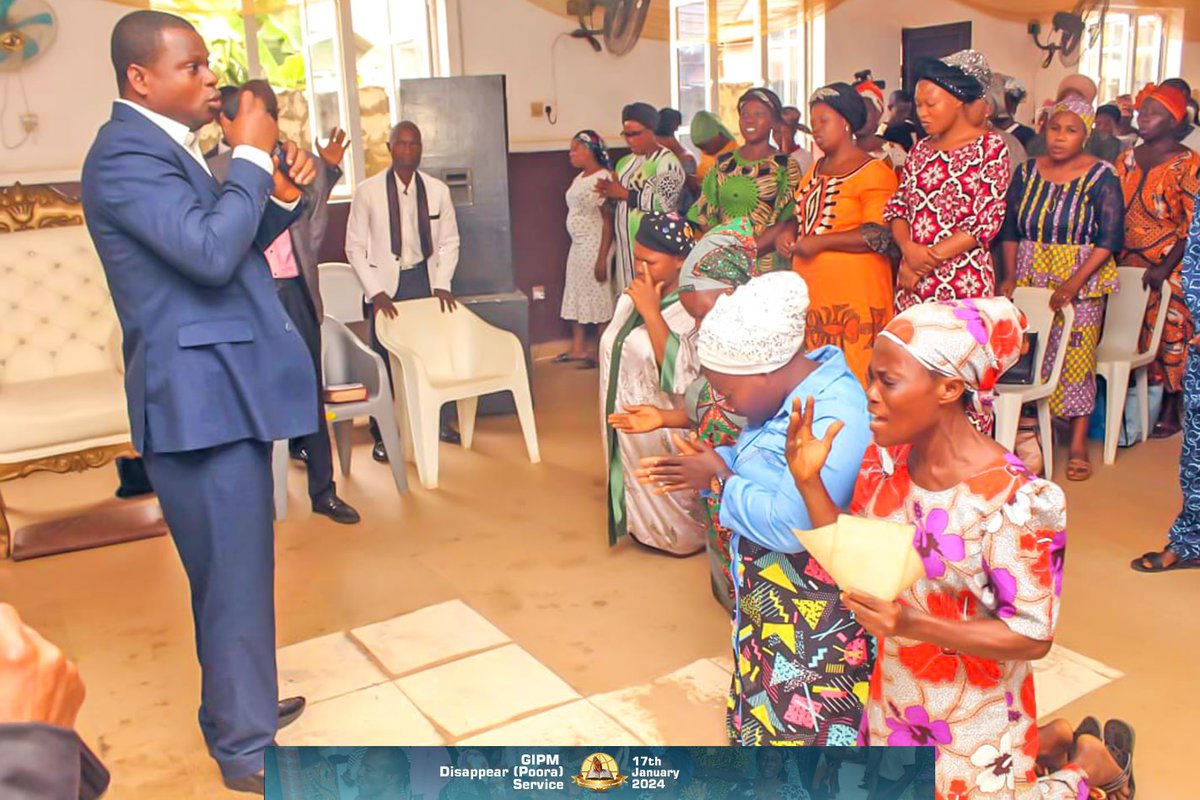 gipmgipm's tweet photo. GIPM DISAPPEAR (POORA) Service | 17th January, 2024
#GIPMWorldwide #DisappearService #olorunmajemuakantioke #ThankYouJesus https://t.co/pknjcDVlPd