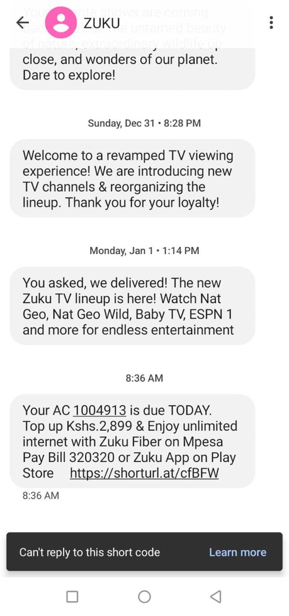 ChebetJuwana's tweet photo. @ZukuOfficial @zuku_WeCare @Wananchigroup @GenueMwaura @MICHAELDJIMMA ARE BROAD DAYLIGHT FRAUDSTERS.I am extremely disappointed by your Poor services, con-games, inefficiency and unreliable services. #Boycottzuku #BoycottKiss100 #CharleneRuto https://t.co/5ViVTheaIB