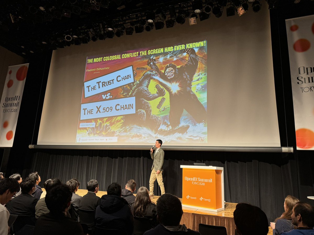Dima Postnikov π (@dima_postnikov) on Twitter photo Magic and unintended consequences of using standards by <a href="/dzhuvi/">Vladimir Dzhuvinov πͺπΊ π§π¬</a> at OpenID Foundation Japan Summit. Magic and unintended consequences of using standards by <a href="/dzhuvi/">Vladimir Dzhuvinov πͺπΊ π§π¬</a> at OpenID Foundation Japan Summit.