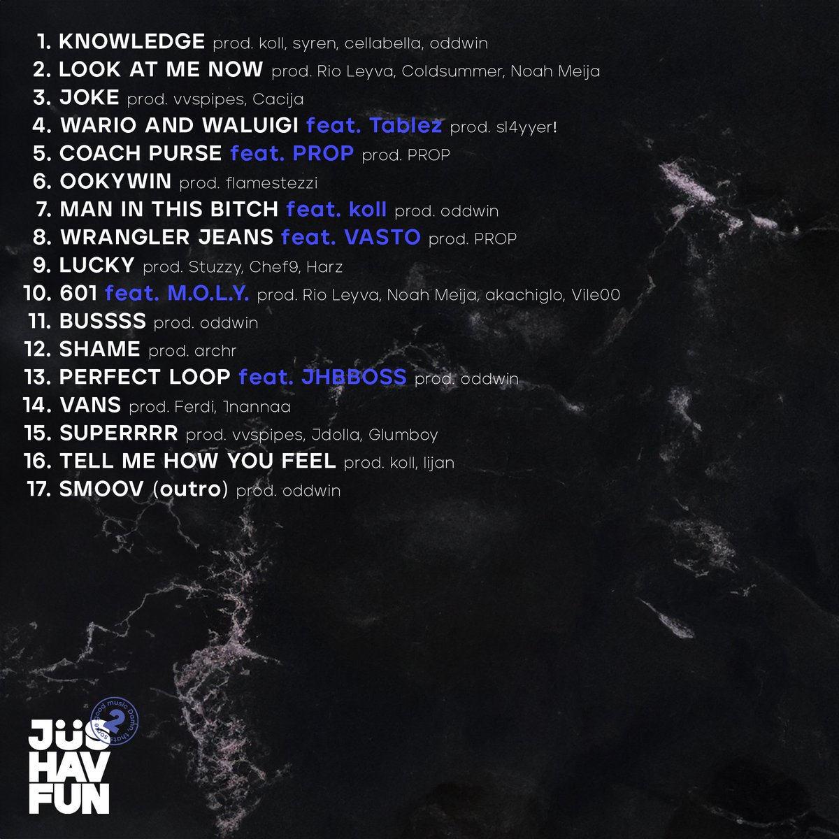 oddwin's tweet image. JUS HAV FUN VOL. 2 OUT NOW ON ALL PLATFORMS

MY 3RD ALBUM

17 TRACKS

STREAM HERE - album.link/us/i/1725728491