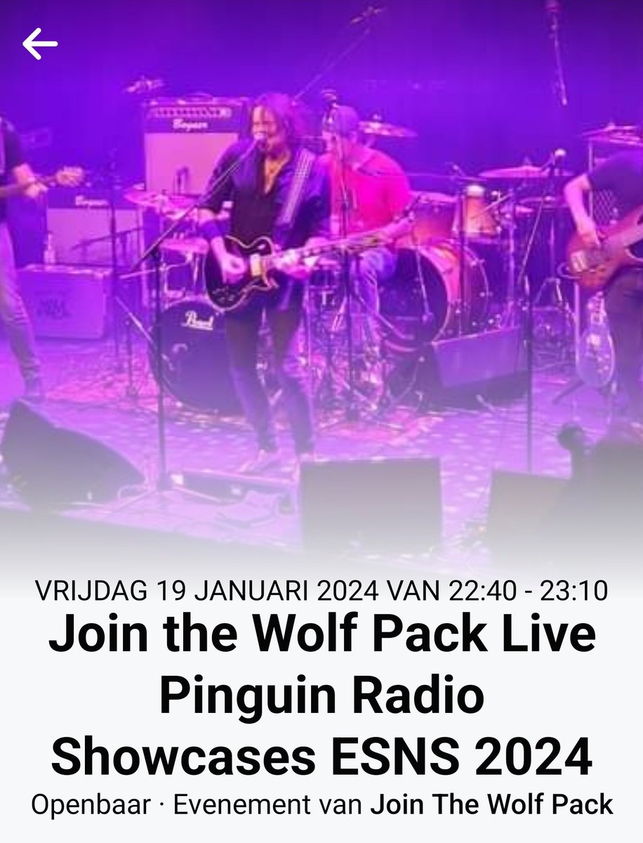 Tonight we'll play in #Groningen <a href="/PinguinRadio/">Pinguin Radio</a> #Showcases <a href="/esns/">ESNS</a> showtime 22.40 h #GroteMarkt <a href="/driegezusters/">Drie Gezusters</a>