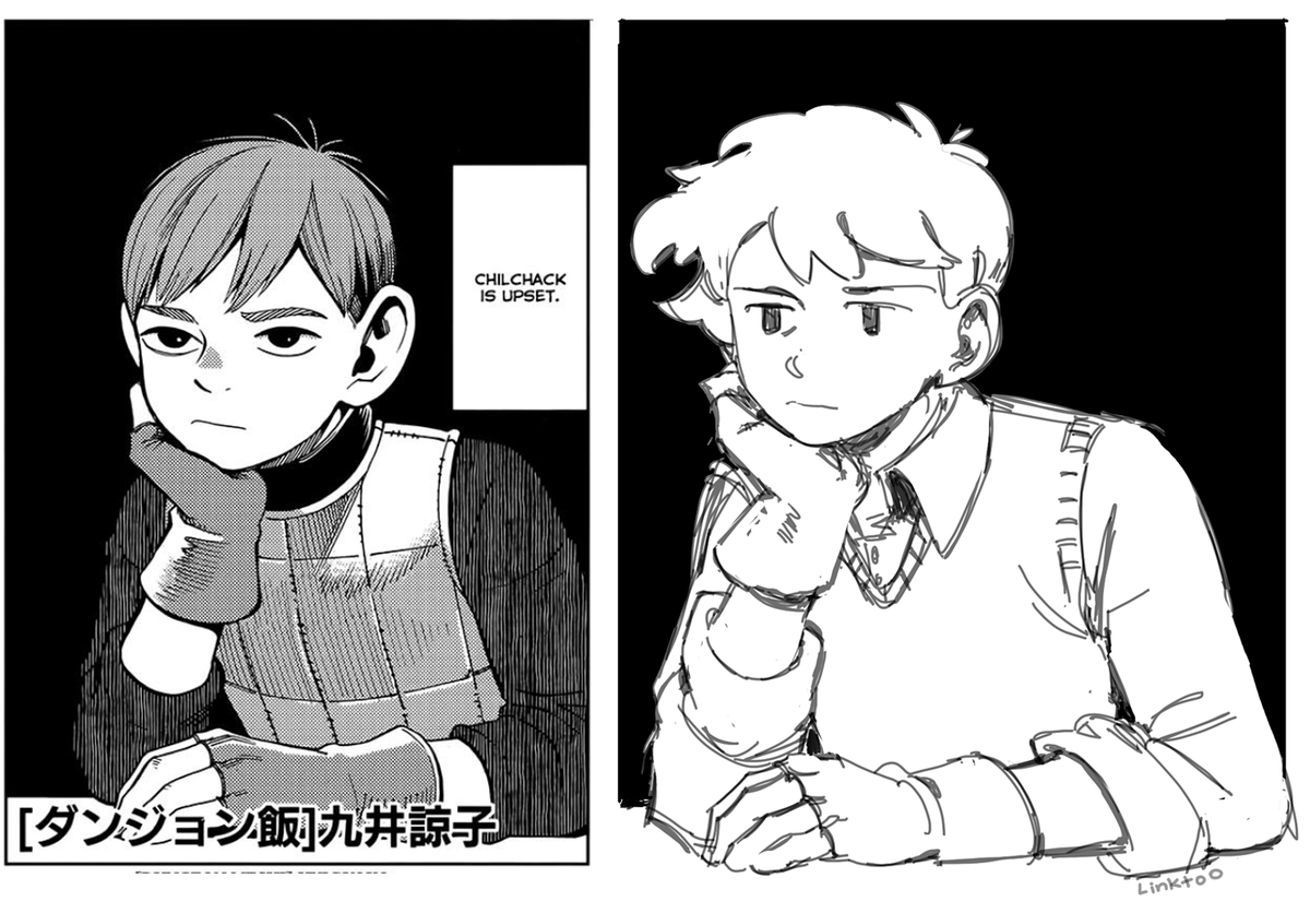 chilchuck (grian)  is upset
#dungeonmeshi #hermitcraft #grianfanart