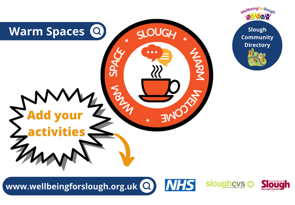 With all the recent colder weather, if you have got a warm space, please share it with us on the #SloughCommunityDirectory. It's super easy to do, and quick! Simply go to: sloughhealth.org/submit-listing/ @SloughCouncil @FrimleyHC