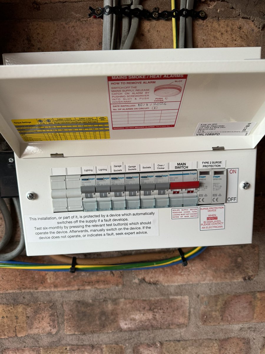 ToddFinley's tweet photo. @hageruk install earlier this week #hager #hagergang #installoftheweek #hagergangjunior https://t.co/YL8bC27bcD