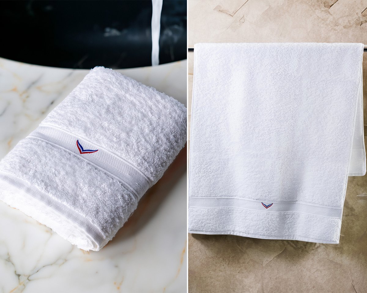 Dieses Handtuch wurde von blinden Handwerkern hergestellt. Mit dem Verkauf über unseren Online Shop unterstützen wir eine Blindenwerkstätte. Dieses Produkt ist ausschließlich im Online Shop erhältlich! tinyurl.com/4man9ky5 
⁠#TRIGEMA #MadeinGermany