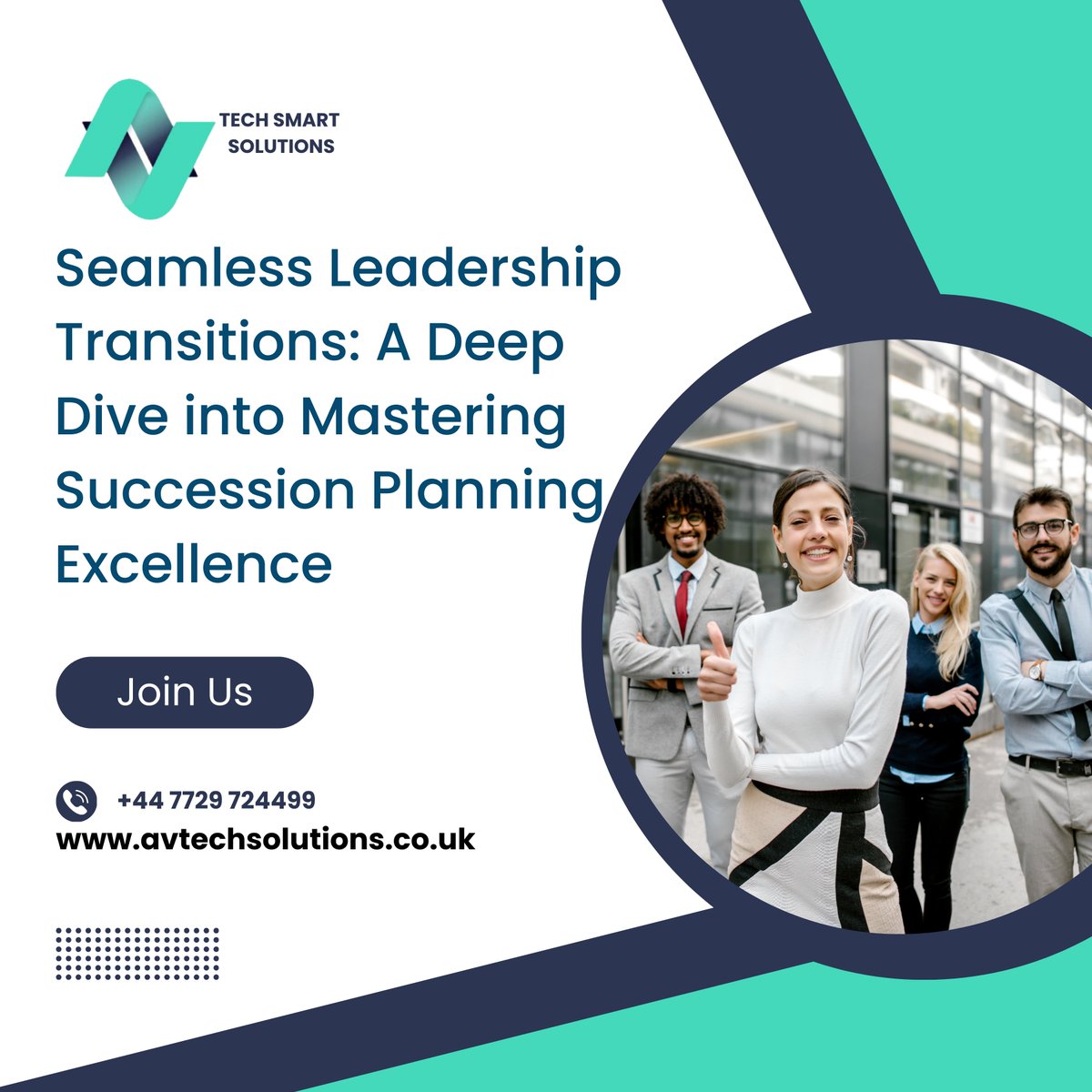Succession planning is the strategic process of identifying, developing, and transitioning internal talent for key leadership roles, ensuring seamless organizational continuity.
📞 Contact us at +44 7729 724499
🌐 Learn more at : avtechsolutions.co.uk/seamless-leade…
#LeadershipTransitions