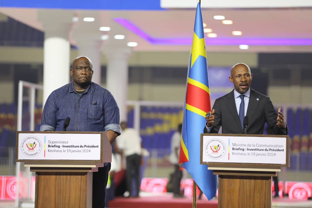IsralMutombo11's tweet photo. Voici la liste des délégations  officielles attendues à Kinshasa pour l’investiture du Président Félix Tshisekedi : 

1. Président de la RSA
2. ⁠Président de l'Angola
3. ⁠Présidente de la Tanzanie 
4. ⁠Président du Kenya 
5. ⁠Président du Botswana 
6. ⁠Président de la Namibie 
7. ⁠Président du Zimbabwe
8. ⁠Président GE
9. ⁠President du Tchad
10. ⁠Président du Congo B.
11. ⁠Président du Burundi
12. ⁠Président de la Zambie
13. ⁠Président de la Namibie
14. ⁠Président du Gabon
15. ⁠Président de la RCA
16. ⁠Présidente de l' Éthiopie
17. ⁠Président du Soudan du sud 
18. ⁠Président de Mozambique 
19. ⁠Président des Comores
20. ⁠Président de la Gambie
21. ⁠Président de la Tunisie 
22. ⁠Premier ministre du Maroc
23. Délégation de la Mson blanche 
24. ⁠Délégation de la Belgique 
25. ⁠Délégation de la chine
26. ⁠Délégation de la Russie 
27. ⁠Délégation de la Turkie 
28. ⁠Délégation du Lesotho 
29. ⁠Délégation de la Serbie
30. ⁠Délégation UK
31. ⁠Délégation de l'Egypte
32. ⁠Premier Ministre Ivoirien 
33. ⁠Délégation japonaise 
34. ⁠Délégation UE
35. ⁠Délégation du Brésil 
36. ⁠Délégation de Singapour 
37. ⁠Délégation de la Norvége