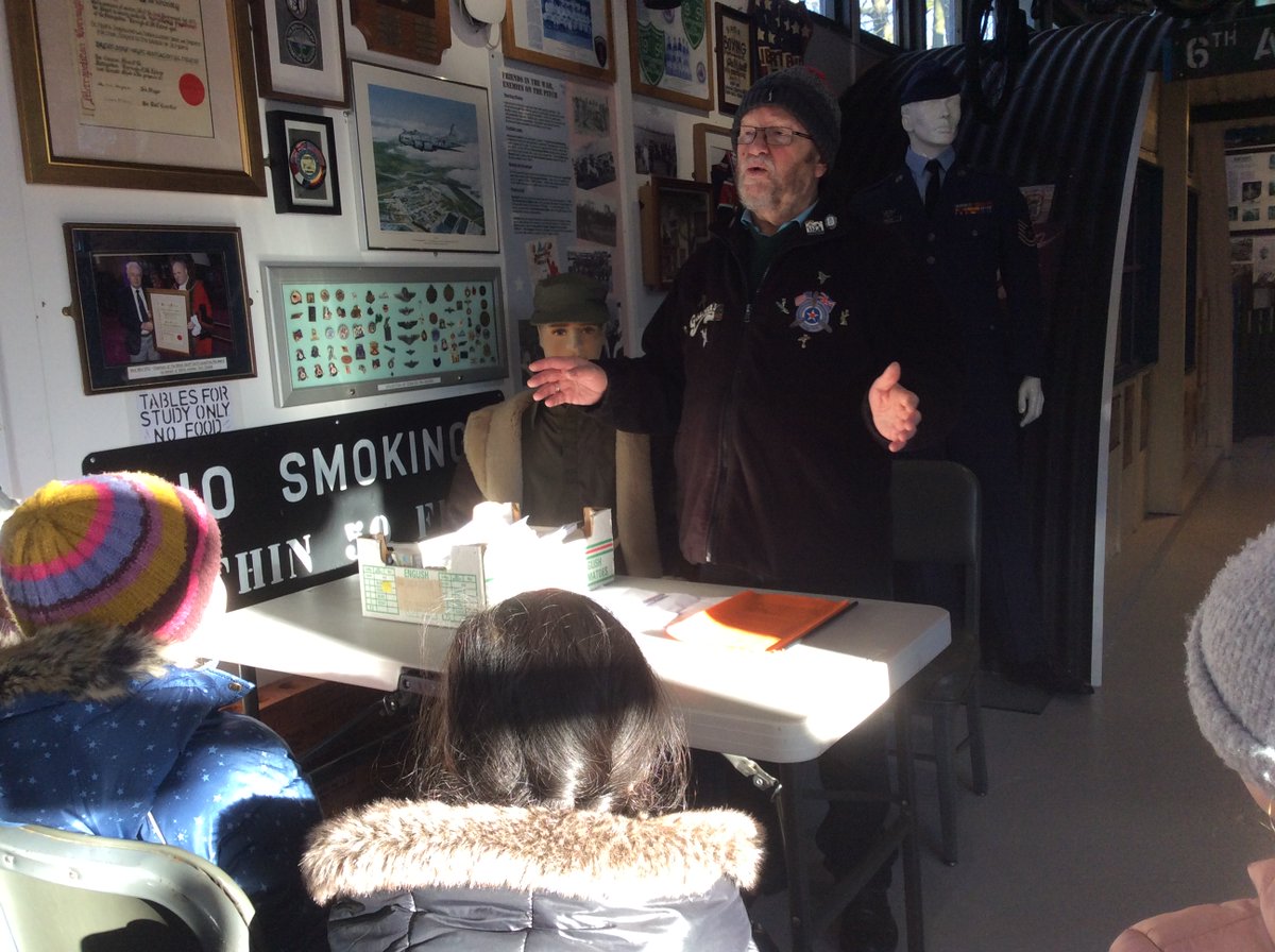 StPhilipsY6C's tweet photo. Our class visit to RAF Burtonwood Heritage Centre yesterday was very informative and interesting.  It really brought our history topic of WW2 alive. @StPhilipCEAP @StPhilipsY4B #teamstphilips #History https://t.co/pWOhU3oMhC