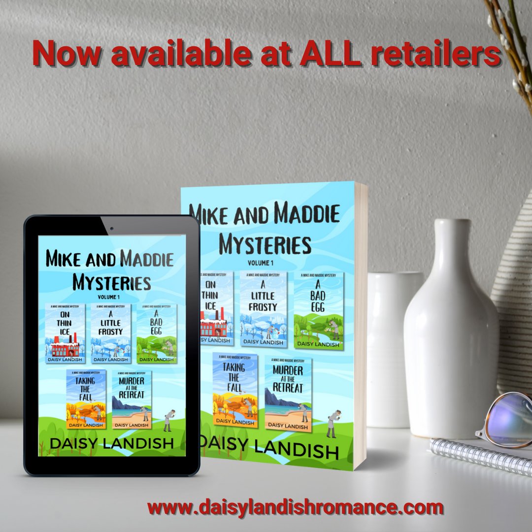Mike and Maddie Mysteries
books.beachesandtrailspublishing.com/mikeandmaddiem…

#cozymystery #cozymysterybooks #readerscommunity
#bookworm #bookish #cozies #cozy #cozymysteryreader #mysteryseries #kindle #cosymysteries #sleuth #detective #sleuthers #amateursleuth