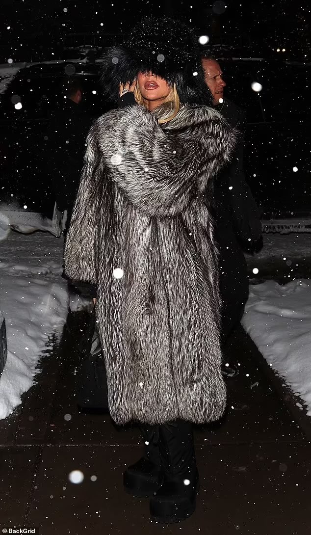 Khloe Kardashian's 'Fur' Coat in Aspen Raises Eyebrows Among Activists