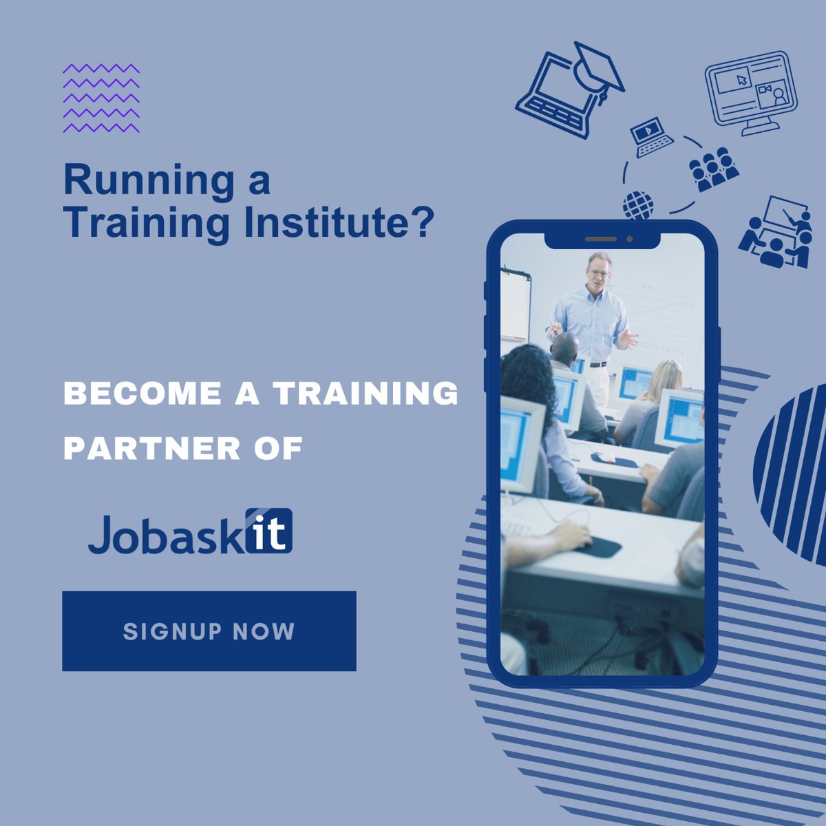 Jobaskit's tweet photo. For training visit us at : https://t.co/BKdutpTSfZ

To register Training Institute visit us at :https://t.co/YPLUekcNNM https://t.co/vtH6XAh7no