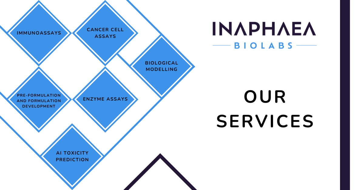 Here at Inaphaea, we offer a wide range of translational drug development testing services. 🔬

Find out more about our growing service capabilities here: bit.ly/3sVE8x0

#AssayDevelopment #DrugDiscovery #TranslationalResearch #HumanRelevant