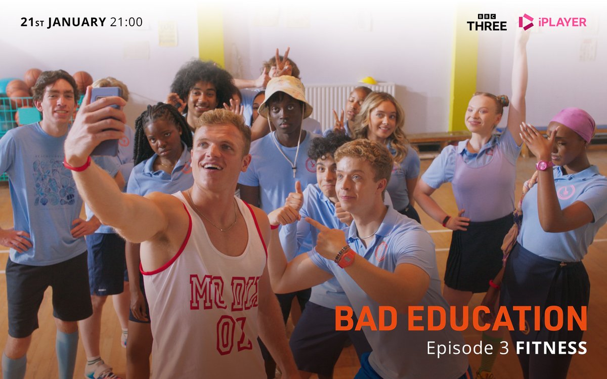 Don't miss the next episode of BAD EDUCATION, written by <a href="/NathanBryon/">Nathan Bryon</a> on <a href="/bbcthree/">BBC Three</a> on Sunday at 9pm and then again on <a href="/BBCOne/">BBC One</a> on Monday at 11.10pm.