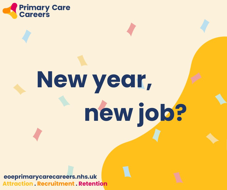 Our 'New year, new job?' blog takes you through the application process in a thoughtful way. Read our advice for 2024: eoeprimarycarecareers.nhs.uk/blog/new-year-… ...and then apply for vacancies: vacancies.eoeprimarycarecareers.nhs.uk #newyear #newyearnewjob #jobhunt #jobsearch #hiring #vacancies