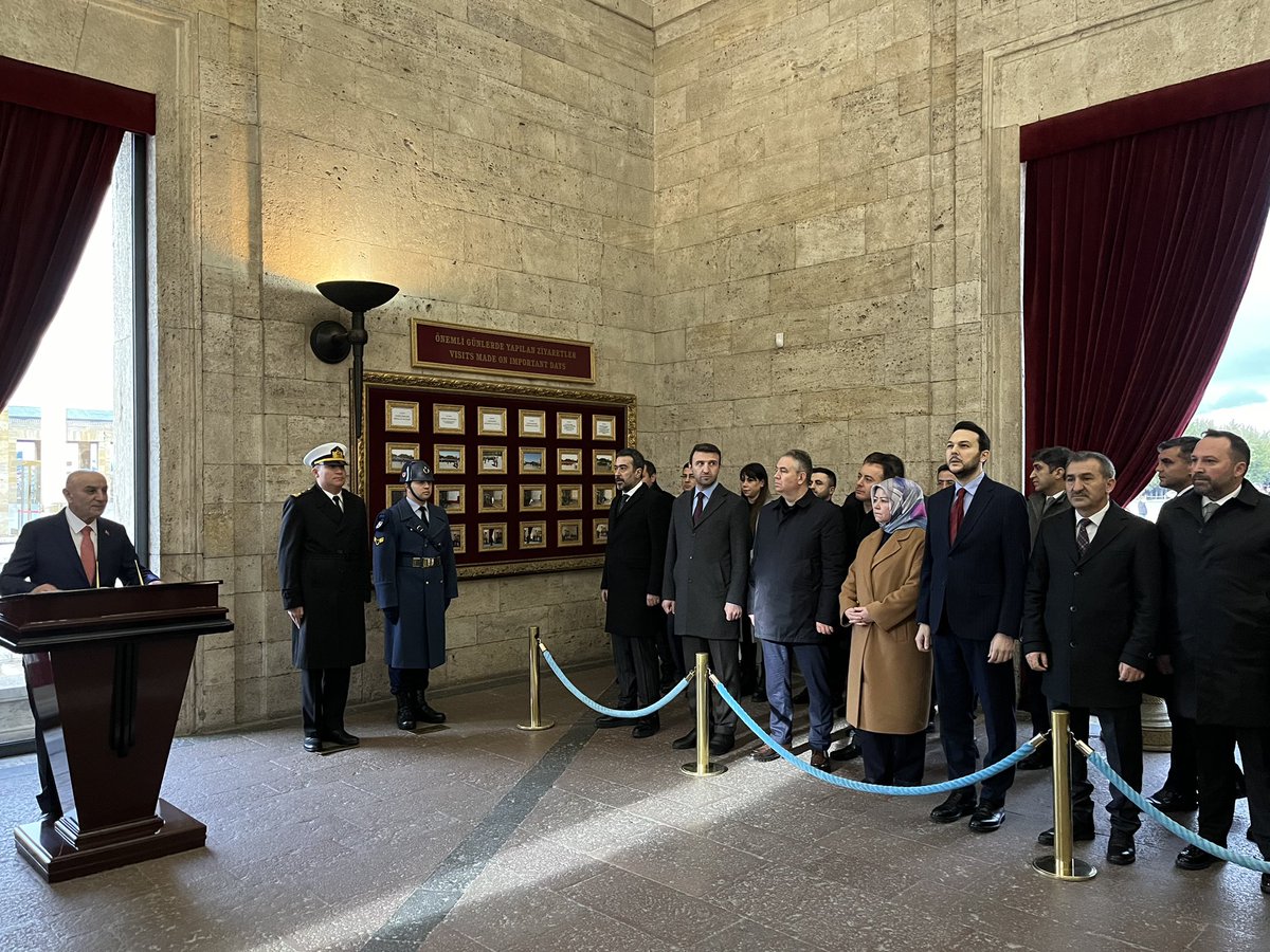 Cumhur İttifakının Ankara Büyükşehir Belediye Başkan Adayı Sayın <a href="/turgutaltinok06/">Turgut Altınok 🇹🇷</a> ile birlikte Cumhuriyetimizin kurucusu Gazi Mustafa Kemal Atatürk’ün ebedi istirahatgahı Anıtkabir’i ziyaret ederek, mozolesine çelenk bıraktık.🇹🇷

📍Anıtkabir