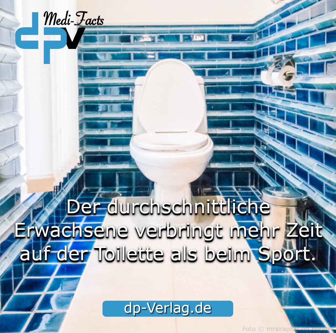 DPVerlag's tweet photo. Erwachsene verbringen durchschnittlich ca. 3 Stunden pro Woche auf der Toilette und nur 1,5 Stunden mit körperlicher Aktivität.
#dpv #HeimatderGesundheit #deutscherpatientenverlag #Medifacts #Gesundheit #Orthopress #Toilettenzeit #Bewegungsmangel #Zeitmanagement #Gewohnheiten https://t.co/9ymNTQ0eML