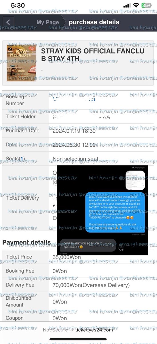 yongheestay's tweet image. #yongheefeedback ❤️‍🔥 | #yongheeproofs 🧾

— skz 4th gen stay membership purchase service🧁✅ (client from Germany!🥰🫶) 

thank you so much for trusting me with this!